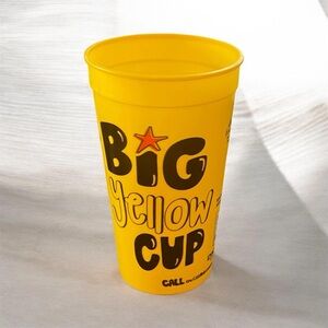 NWOT Dickey's Barbecue Pit 32oz Big Yellow Cup | NWOT | Never used.